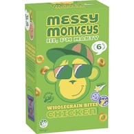 Messy Monkeys Wholegrain Bites Chicken
