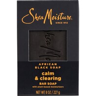 Shea Moisture African Black Soap Bar With Shea Butter
