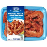 Tassal Cooked Aussie Tiger Prawns