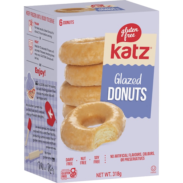 Katz Glazed Donuts Gluten Free 318g
