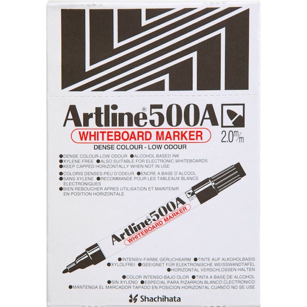 Artline 500A Permanent Marker Blue 12 pack