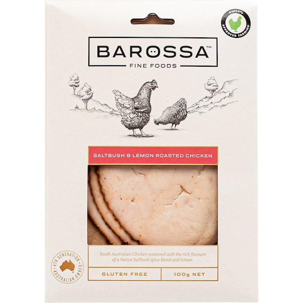Barossa Fine Foods Saltbush & Lemon Roasted Chicken 100g