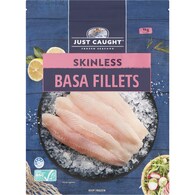 Just Caught Skinless Basa Fillets Frozen