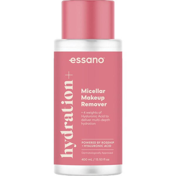 Essano Hydration+ Micellar Make Up Remover 400mL
