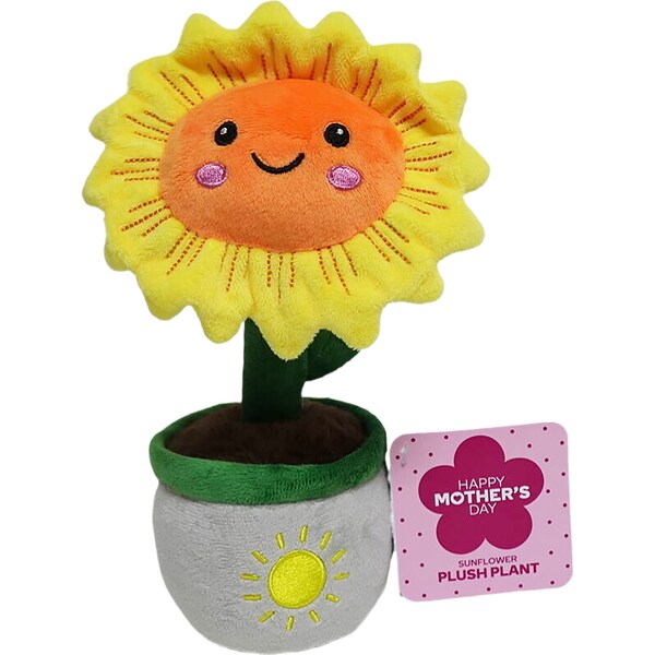 Mother's Day Plush Plant Sunflower each
