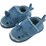 Kids Slip On Slippers Size 5-6 Blue each