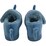 Kids Slip On Slippers Size 5-6 Blue each