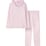 For Her Ladies Twosie Fleece Pink Hearts Medium each