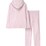 For Her Ladies Twosie Fleece Pink Hearts Large each