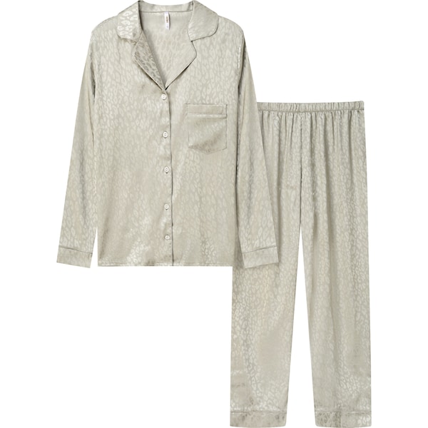 For Her Ladies Satin Pyjama Set Leopard Small each