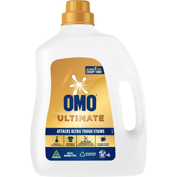 OMO Ultimate Liquid Laundry Detergent 4L