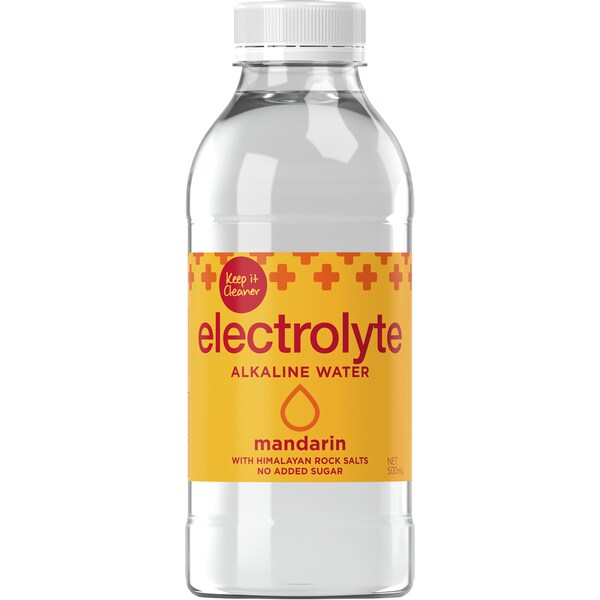 Keep It Cleaner Electrolyte Water Mandarin 500ml