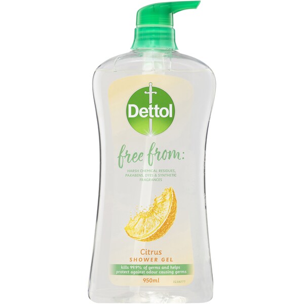 Dettol Parents Approved Citrus Shower Gel 950mL