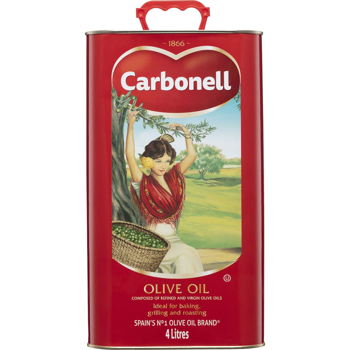 Carbonell Original Olive Oil 4l bunch
