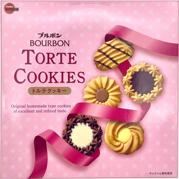 Bourbon Assorted Torte Cookies 310g