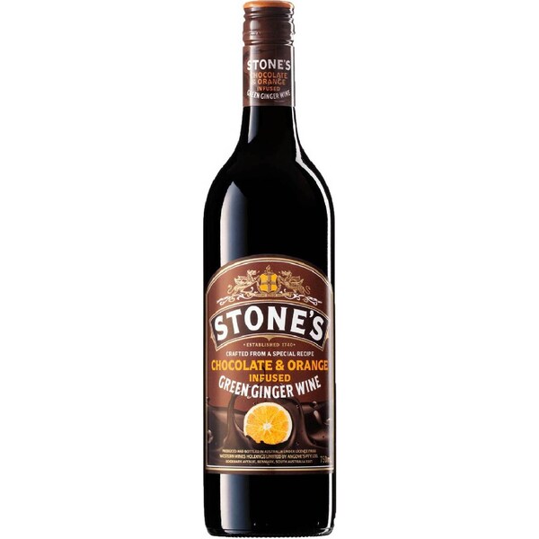 Stone's Chocolate & Orange Ginger Wine Bottle 750mL