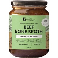 Nutra Naturals Beef Bone Broth Native Herbs