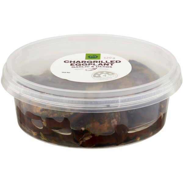 Woolworths Chargrilled Eggplant 120g