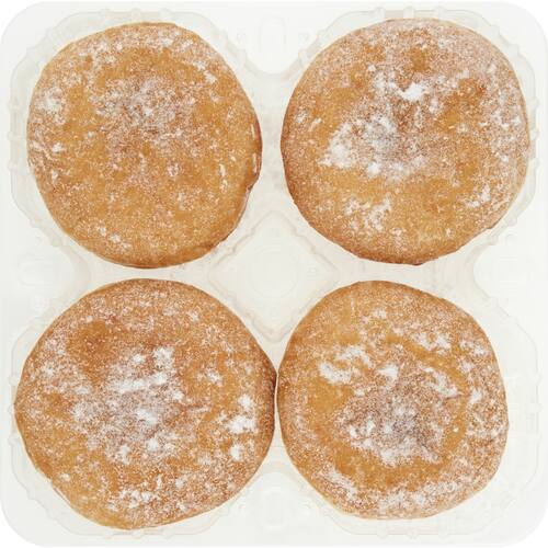 Woolworths Jam Filled Donuts 4 Pack bunch