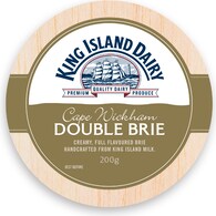 King Island Dairy Cape Wickham Double Brie Cheese