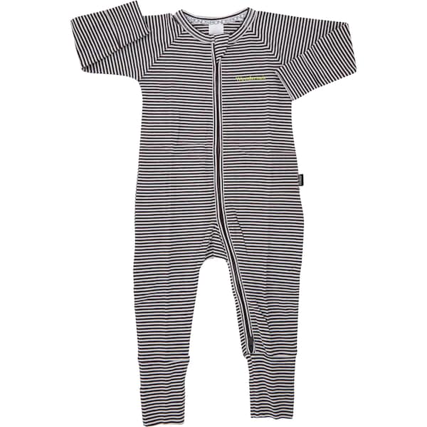 Bonds Baby Zippy Charcoal Stripe Size 0 Each