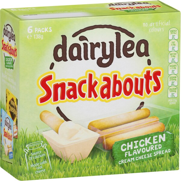 Dairylea Snackabouts Chicken Cream Cheese 138g