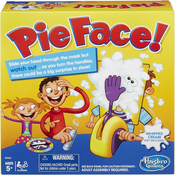 Pie Face Game Each