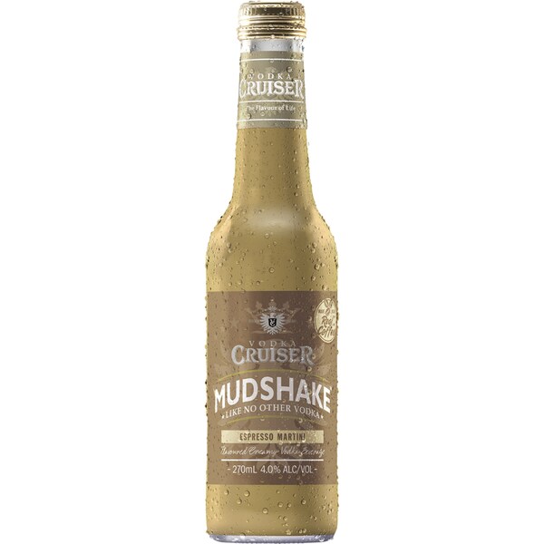 Vodka Cruiser Mudshake Espresso Martini 270ml
