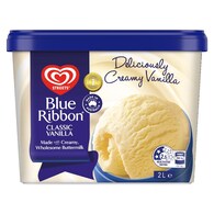 Blue Ribbon Classic Vanilla Tub Classic vanilla Dessert Tub