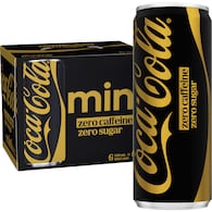 Coca-Cola Mini Zero Sugar Zero Caffeine Cans