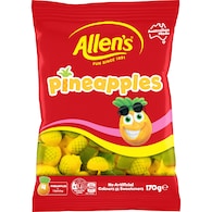 Allen's Pineapples Jelly Lollies Bag
