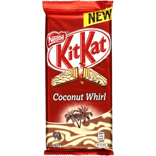 Nestle Kitkat Choc Coconut Twin Finger 170g