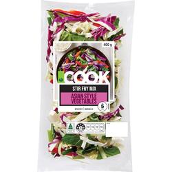 Woolworths COOK Stir Fry Mix Asian Style Vegetables 400g