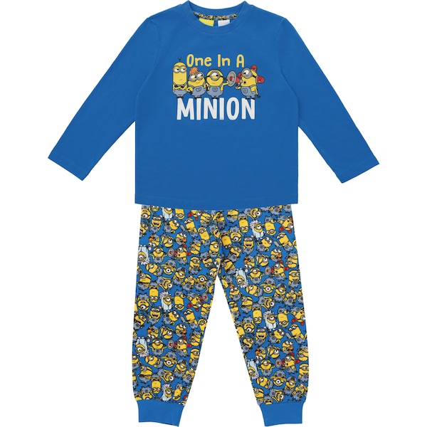 Minions Boys Knit Pyjama Set Size 4 each