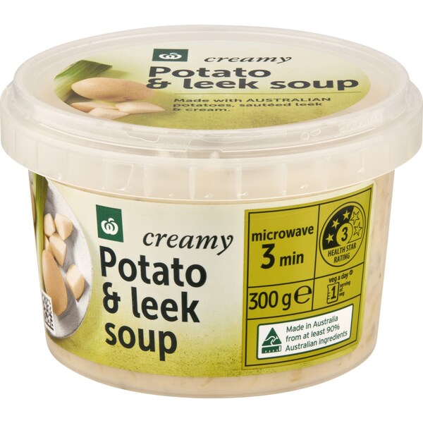 Woolworths Potato & Leek Soup 300g