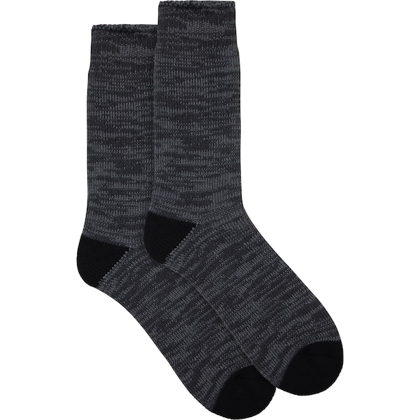 Underworks Mens Heat Bod Socks Thermal Grey 11-13 each