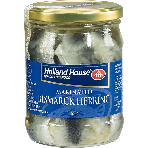 Holland House Herrings Bismark Marinated  500g