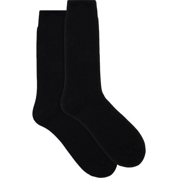 Underworks Mens Heat Bod Socks Thermal Black 11-13 each