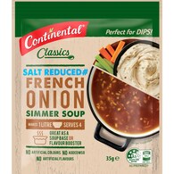 Continental Classics Simmer Soup French Onion Salt Reduced
