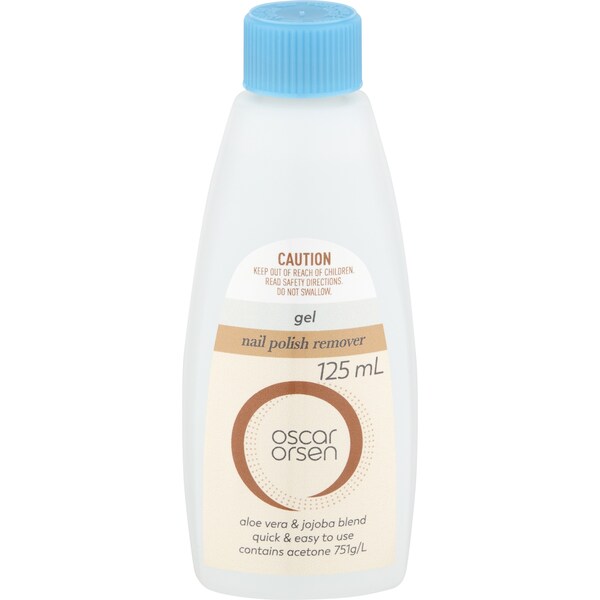 Oscar Orsen Gel Nail Polish Remover 125mL