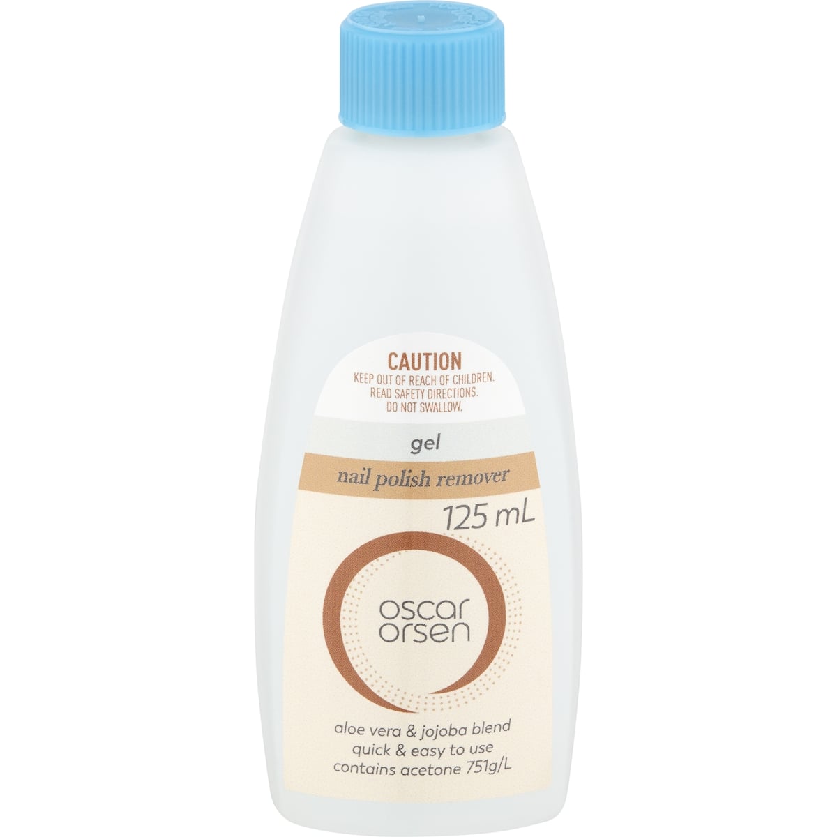 Oscar Orsen Gel Nail Polish Remover 125ml bunch