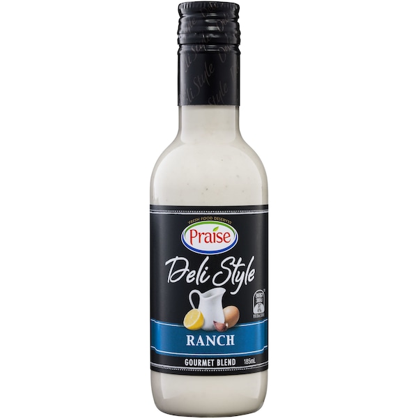 Praise Deli Style Salad Dressing Ranch 185ml