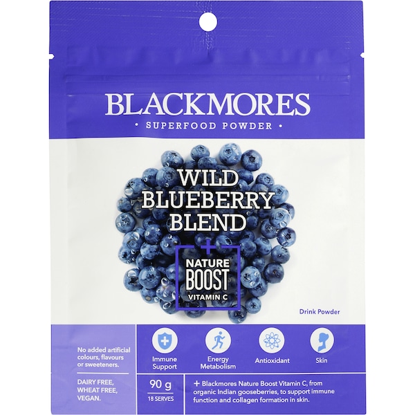 Blackmores Superfood Blueberry Powder 90g