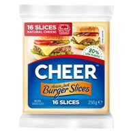 Cheer Aussie Jack Burger Slices Burger Cheese Slices