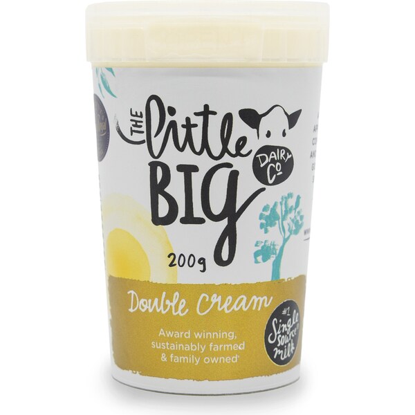 The Little Big Dairy Company Double Cream 200g