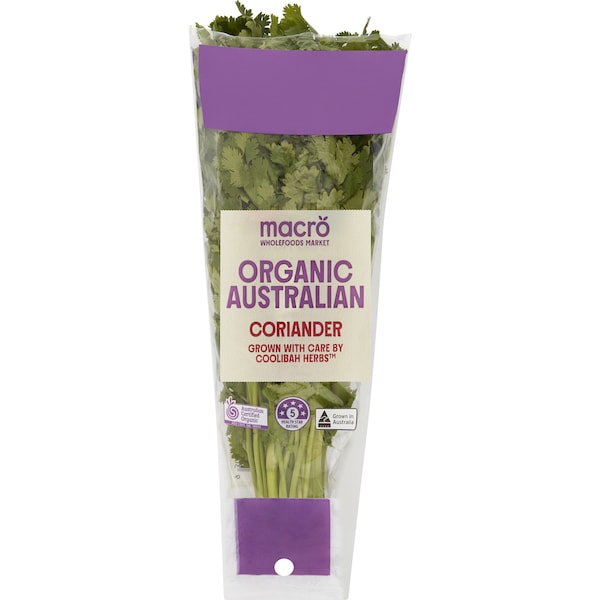 Macro Organic Herb Coriander Bunch each