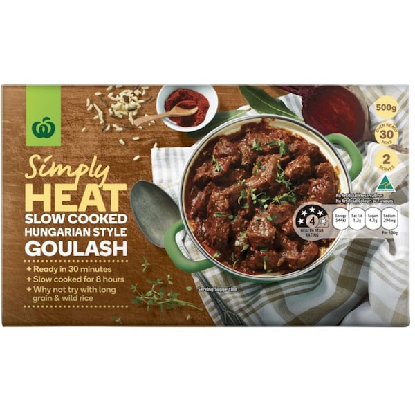 Woolworths Slow Cooked Goulash  Min. 500g
