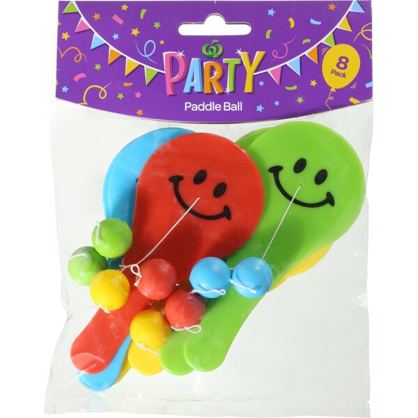 Woolworths Paddle Ball each