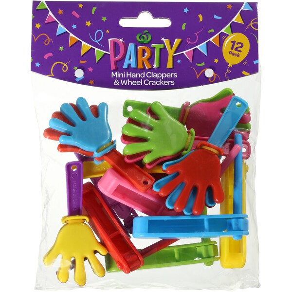 Woolworths Mini Hand Clapper Whell Clicker Each