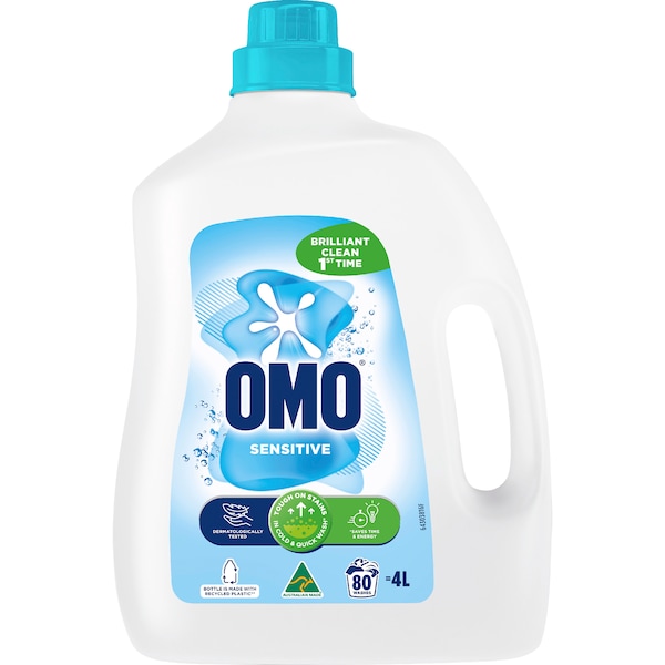OMO Sensitive Laundry Liquid Detergent 4L